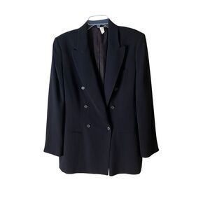 Anne Klein Double Breasted Skirt Suit 14